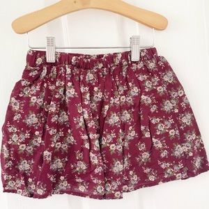 🔴 3 for $25 Gap Skirt Size Small 6/7 Fall Floral